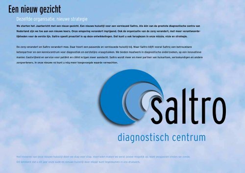 Saltro Jaarbericht 2011 (PDF)