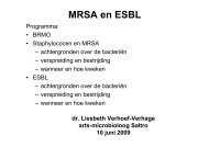 MRSA en ESBL praktijkassistenten (pdf) - Saltro