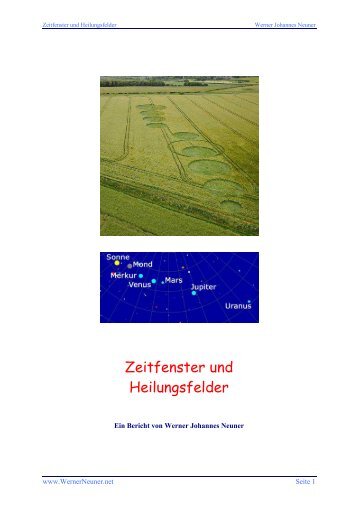 Zeitfenster und Heilungsfelder - CreationXP