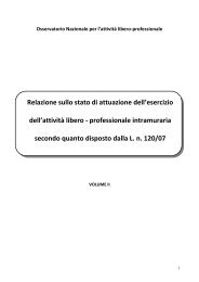 Dati statistici e tempi di attesa - Ministero della Salute