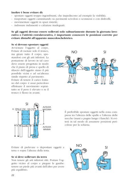 I disturbi muscoloscheletrici lavorativi - Ministero della Salute