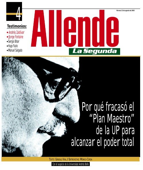 Allende 4 La Segunda - Salvador Allende