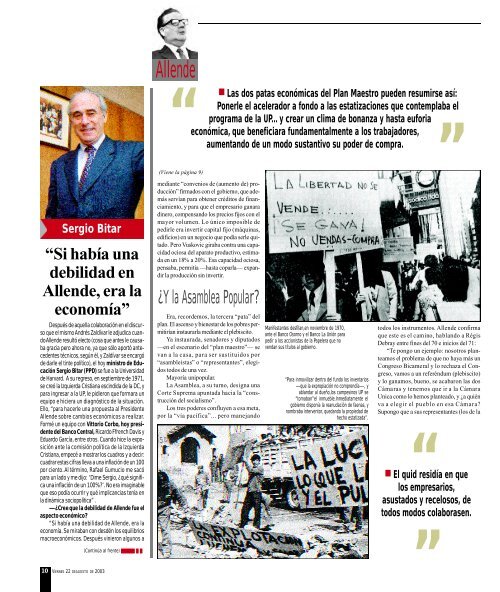Allende 4 La Segunda - Salvador Allende