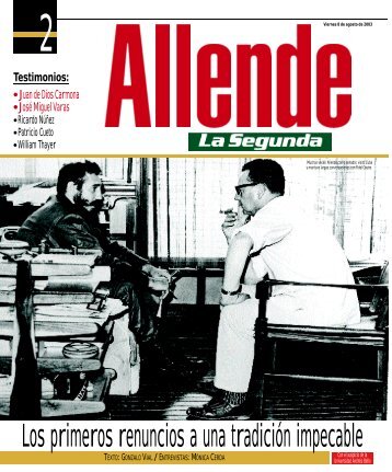 Allende- La Segunda - Salvador Allende