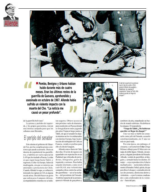 Allende- La Segunda - Salvador Allende