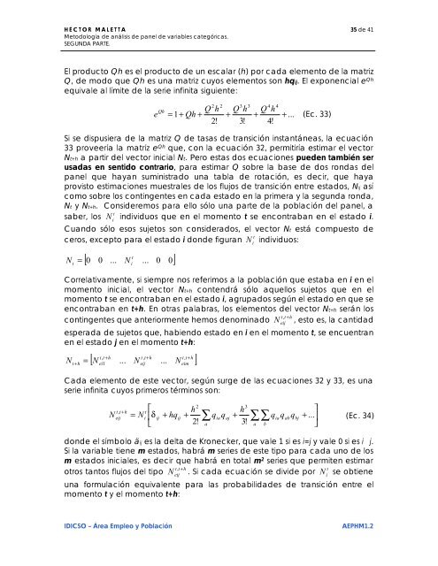 IDICSO MetodologÃ­a de anÃ¡lisis de panel de variables categÃ³ricas