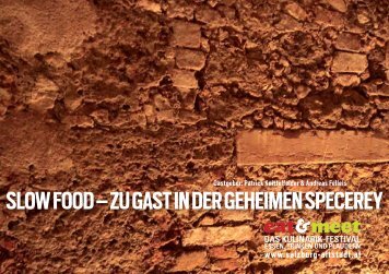 slow food â zu gast in der geheimen specerey - Altstadt Salzburg