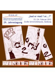 âbad or mad ? or...?â 29. Jahrestagung