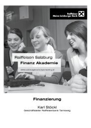 Skript Finanzierung - Salzburger Schulsponsoring