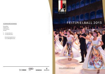 festspielball 2013 - Salzburger Festspiele