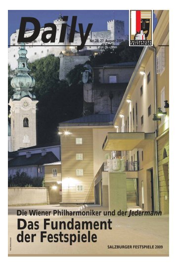 Die Wiener Philharmoniker und der Jedermann - Salzburger ...