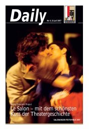 Daily - Salzburger Festspiele