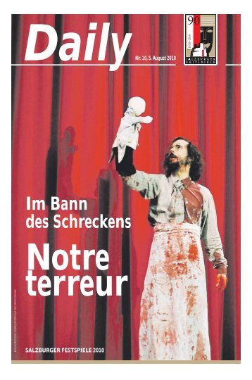 Daily #10 als PDF downloaden - Salzburger Festspiele