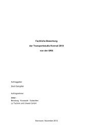 Bewertung Transportstudie Endfassung Entwurf 2 Sz - Stadt Salzgitter