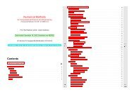 Numerical Methods Contents - SAM