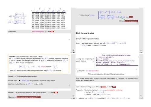 Numerical Methods Contents - SAM