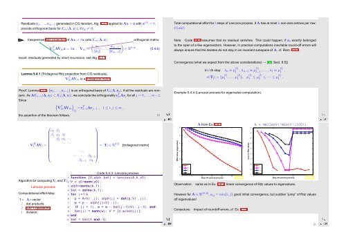 Numerical Methods Contents - SAM