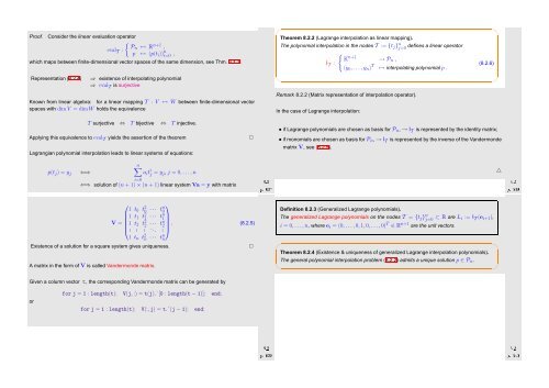 Numerical Methods Contents - SAM