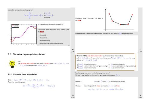 Numerical Methods Contents - SAM