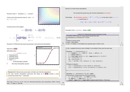 Numerical Methods Contents - SAM