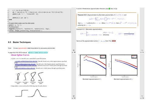 Numerical Methods Contents - SAM