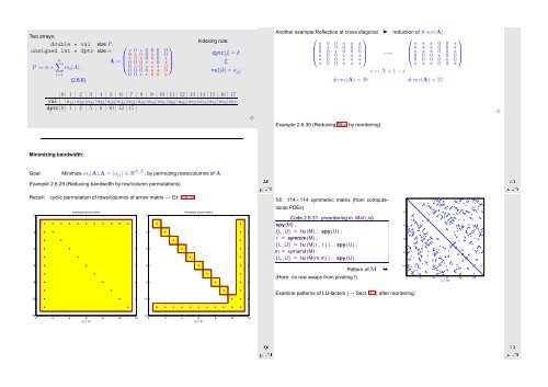 Numerical Methods Contents - SAM