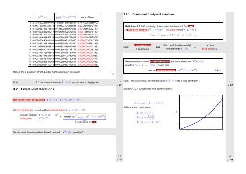 Numerical Methods Contents - SAM