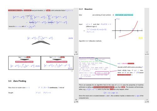 Numerical Methods Contents - SAM