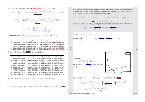 Numerical Methods Contents - SAM