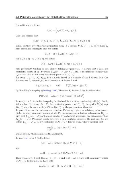 Subsampling estimates of the Lasso distribution.