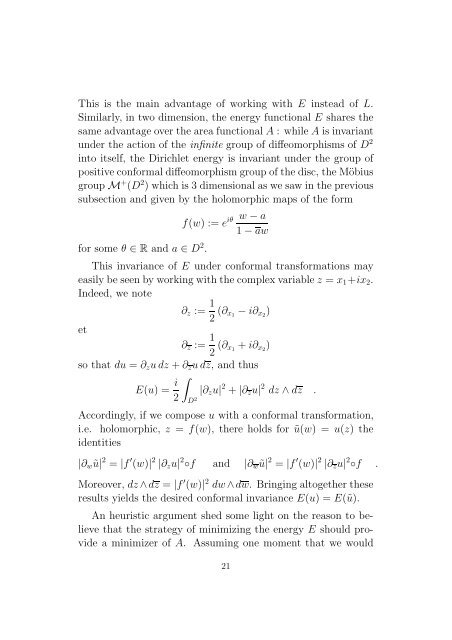 Conformally Invariant Variational Problems. - SAM