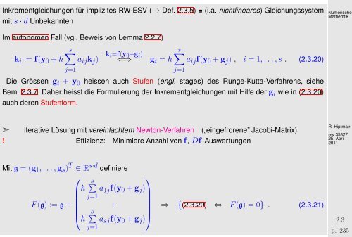 Beispiel - SAM - ETH ZÃ¼rich