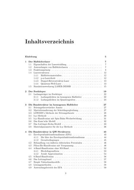 Numerische Berechnung der elektronischen ... - SAM - ETH ZÃ¼rich