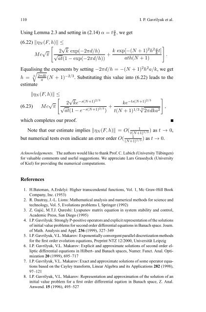 H-Matrix approximation for the operator exponential with applications