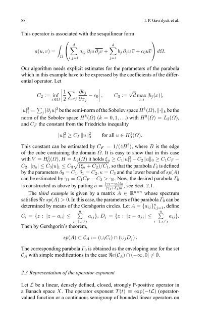H-Matrix approximation for the operator exponential with applications