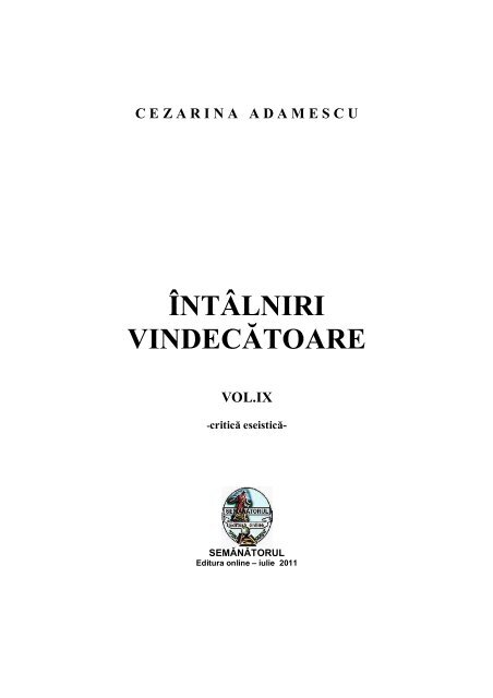 Intalniri vindecÄƒtoare