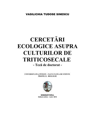 Culturi de triticale