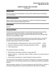 Review Proposal for SAM WWTP Plant Electrical Reliability and ...