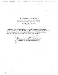 NOTICE OF ADJOURNMENT SEWER AUTHORITY MID-COASTSIDE