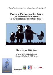 Parents d'ici venus d'ailleurs - SAMDARRA