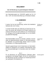 REGLEMENT I. ALLGEMEINES 1.18 - Samedan