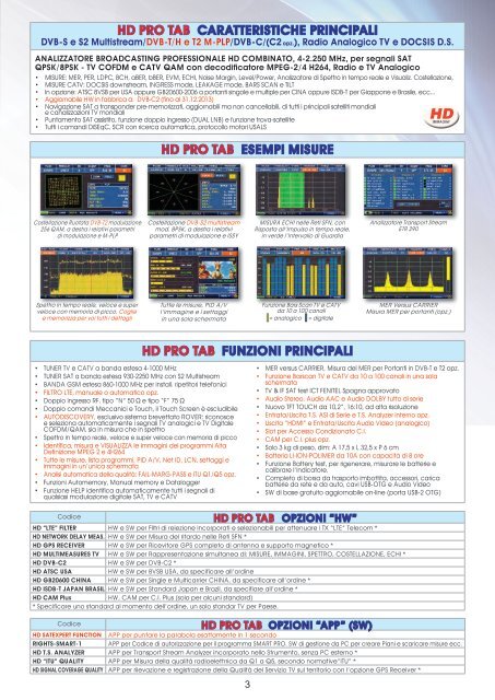 mod. HD PRO TAB STCOI - Ro.Ve.R. Laboratories S.p.A.