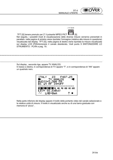 ST4-MANUALE VER 1.53-BS1.0-IT-1.0.pdf - Ro.Ve.R. Laboratories ...