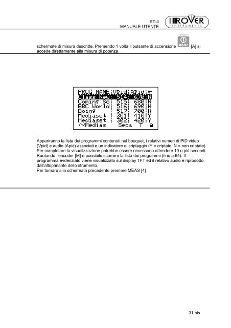 ST4-MANUALE VER 1.53-BS1.0-IT-1.0.pdf - Ro.Ve.R. Laboratories ...