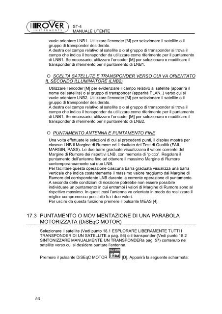 ST4-MANUALE VER 1.53-BS1.0-IT-1.0.pdf - Ro.Ve.R. Laboratories ...