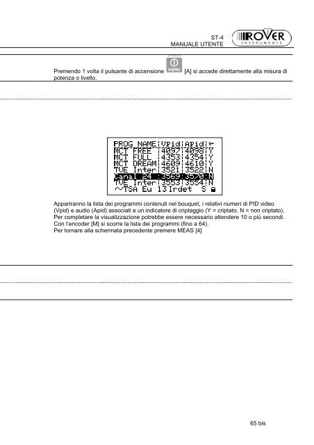 ST4-MANUALE VER 1.53-BS1.0-IT-1.0.pdf - Ro.Ve.R. Laboratories ...