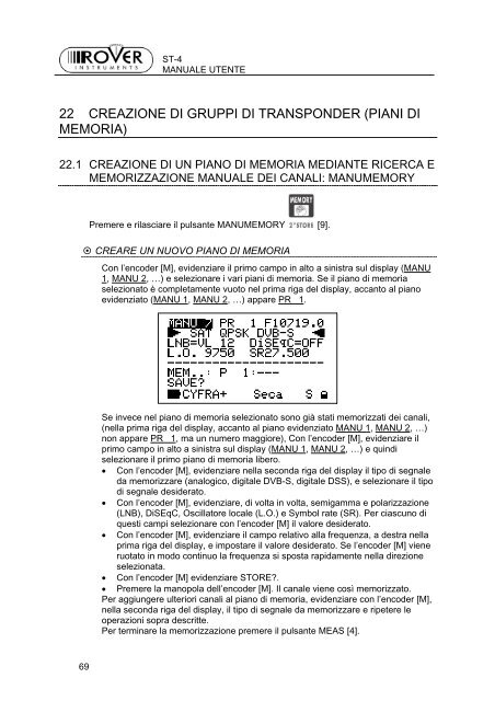 ST4-MANUALE VER 1.53-BS1.0-IT-1.0.pdf - Ro.Ve.R. Laboratories ...