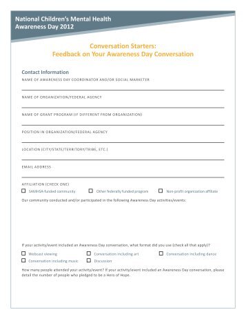 Feedback Form