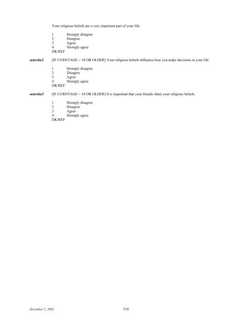 2006 NSDUH CAI Specs for Programming - Substance Abuse and ...