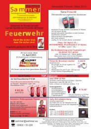 Feuerwehr - Manfred Sammer